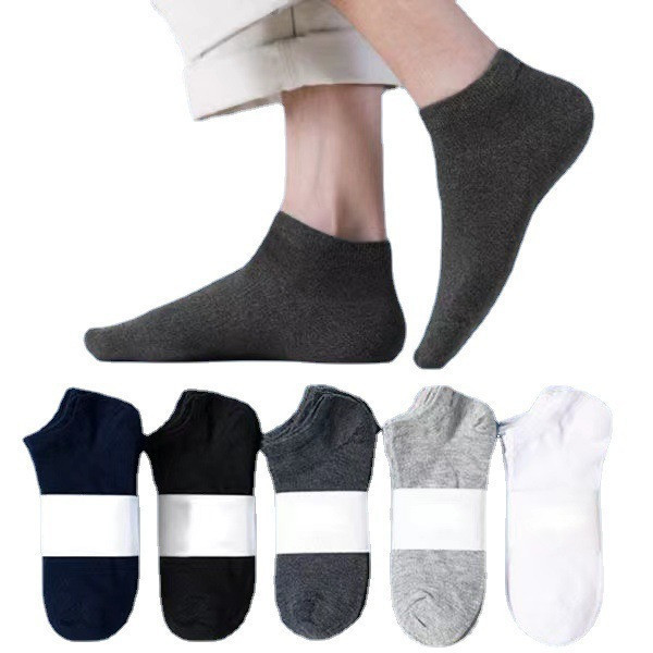 (10คู่) ถุงเท้าสั้น ถุงเท้าทำงาน [freesize34-43] ผ้านุ่ม ใส่สบาย ระบายอากาศดี คุ้มค่า