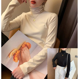 HEATTECH (ฮีทเทค คอเต่าสูง นุ่ม) เสื้อแขนยาว ใส่เพิ่มความอุ่…