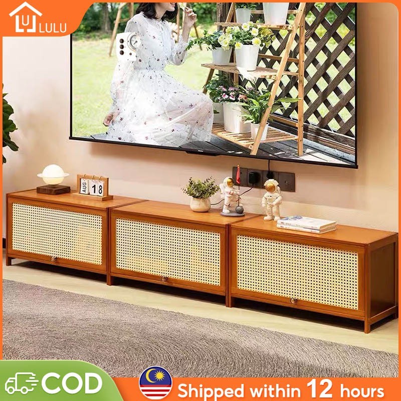 TV Cabinet/Multi-functional TV /Nordic Modern Almari Tv / Living room Furniture Bamboo TV/ TV Consol