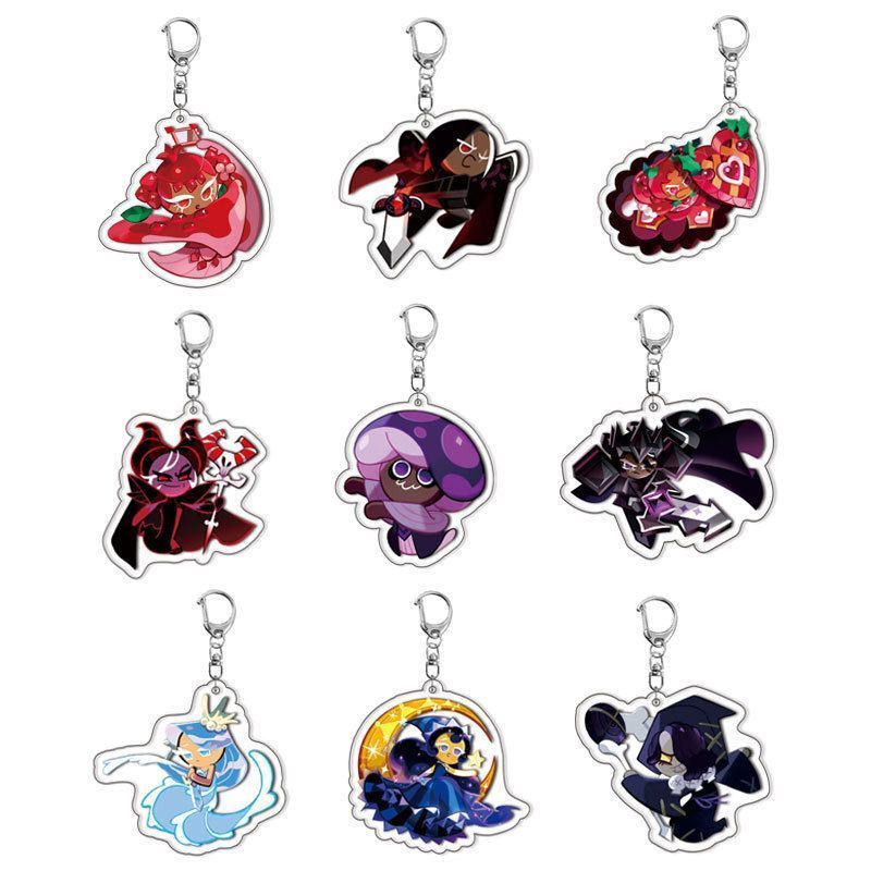 【พร้อมส่ง】shadow milk cookie plush Game peripherals shadow milk cookie plushie Biscuit Kingdom Carto