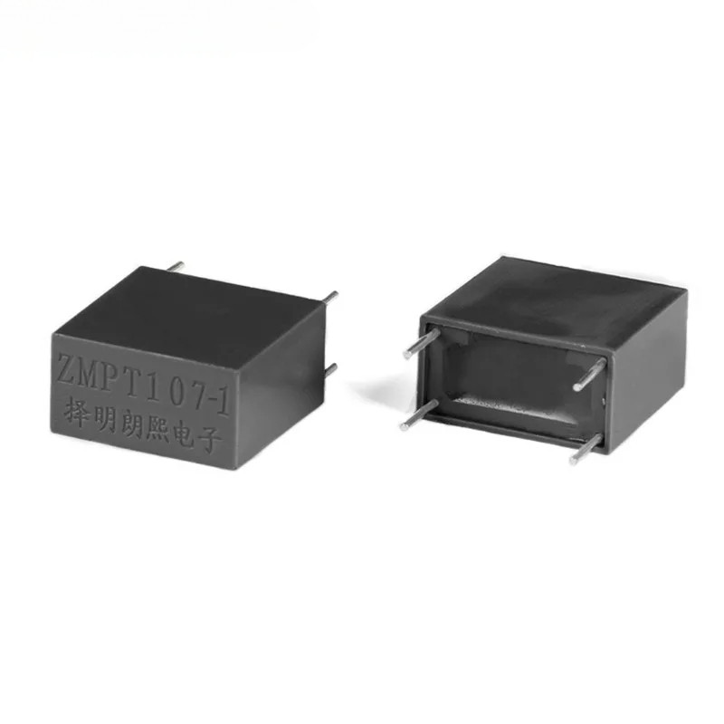 ใหม่ 3000V ZMPT107-1 2mA/2mA Miniature แรงดันไฟฟ้า Transformer Sensor การแยกแรงดันไฟฟ้า