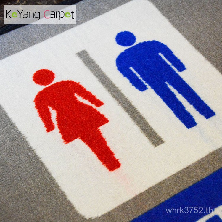 พิมพ์ไนลอนห้องน้ําสํานักงานล้างมือห้างสรรพสินค้าพรมยาง Keyang พรมโรงแรม Commercial พรมปูพื้น N2NQ