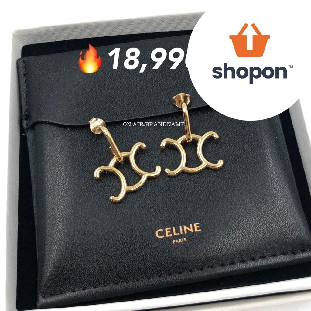 New celine earrings ต่างหู ใส่แล้วน่ารักสุดๆ