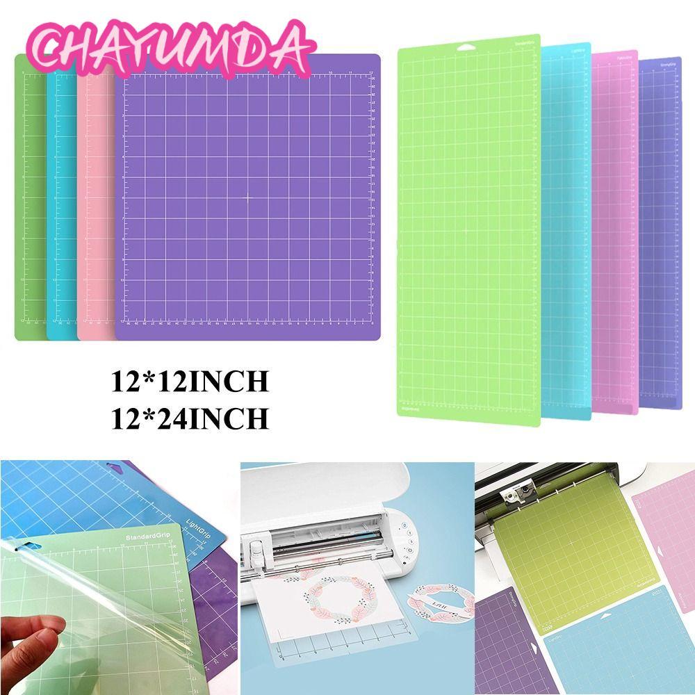 แผ่นรองตัด CHAYUMDA, แผ่นรองตัดการ์ดหนา Cameo Silhouette, แบบพกพา Strong Grip กาว PVC เปลี่ยนสําหรับ
