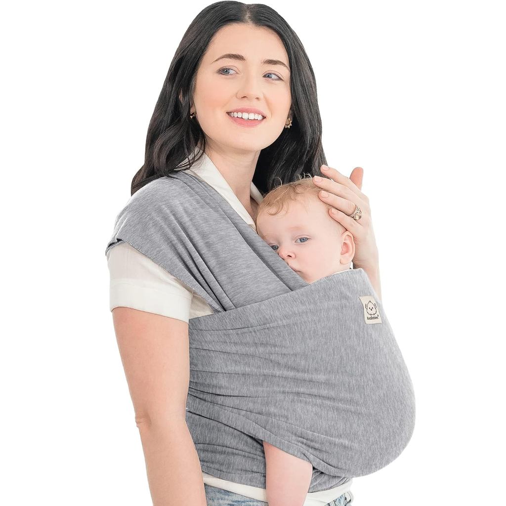KeaBabiesBabyWrapCarrier-Allin1OriginalBabyCarrierNewborntoToddleSling,EasytoWear,HandsFreeBondading