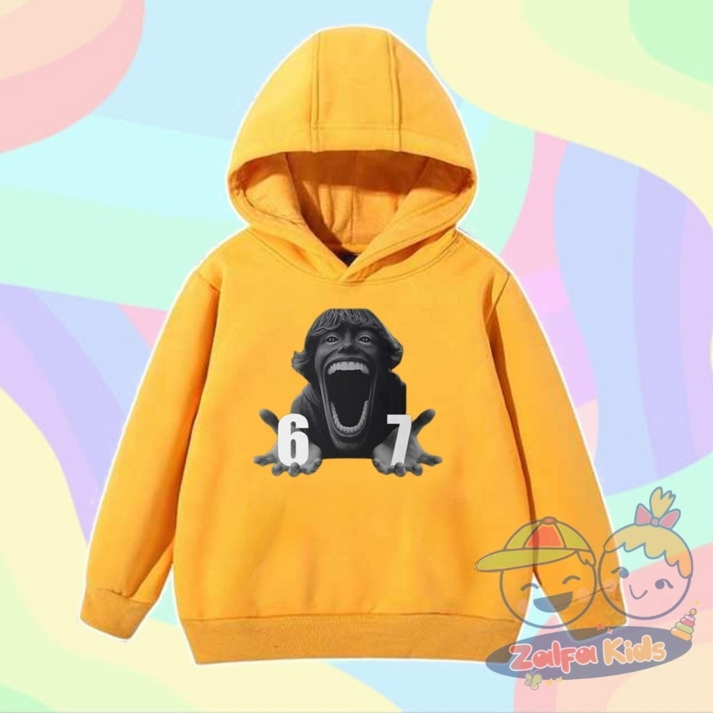 SCP 067 KID ROBLOX 67 CHILDRENS HOODIE JACKET, SOFT FLEECE MATERIAL, พิมพ์ชื่อฟรี เด็ก