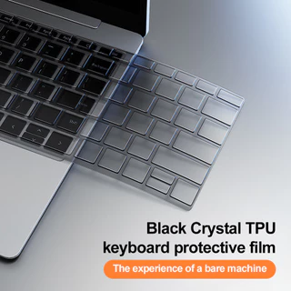 ซิลิโคนคีย์บอร์ด กันฝุ่น Macbook Air Pro 13 14 15 16 นิ้ว M1 M2 M3 M4 M4Pro M4Max,TPU Silicone Keyboard