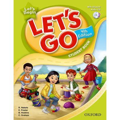 Bundanjai (หนังสือ) Let's Go 4th ED Let's Begin : Student's Book +CD (P)