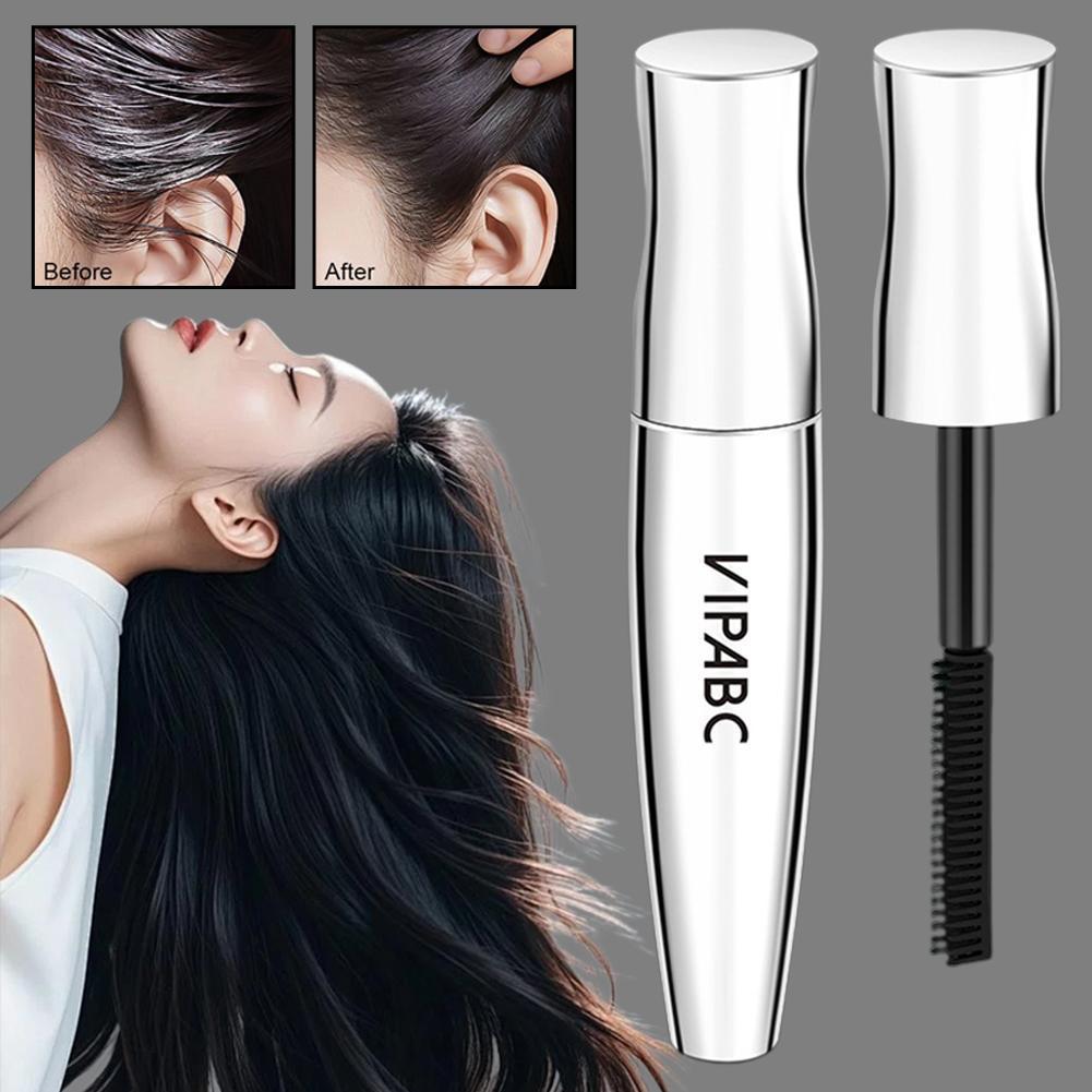 Vipabc Nourishing Hair Pen Physical Cover สําหรับผมหงอก กลิ่นหอมติดทนนาน สีธรรมชาติ I1r9