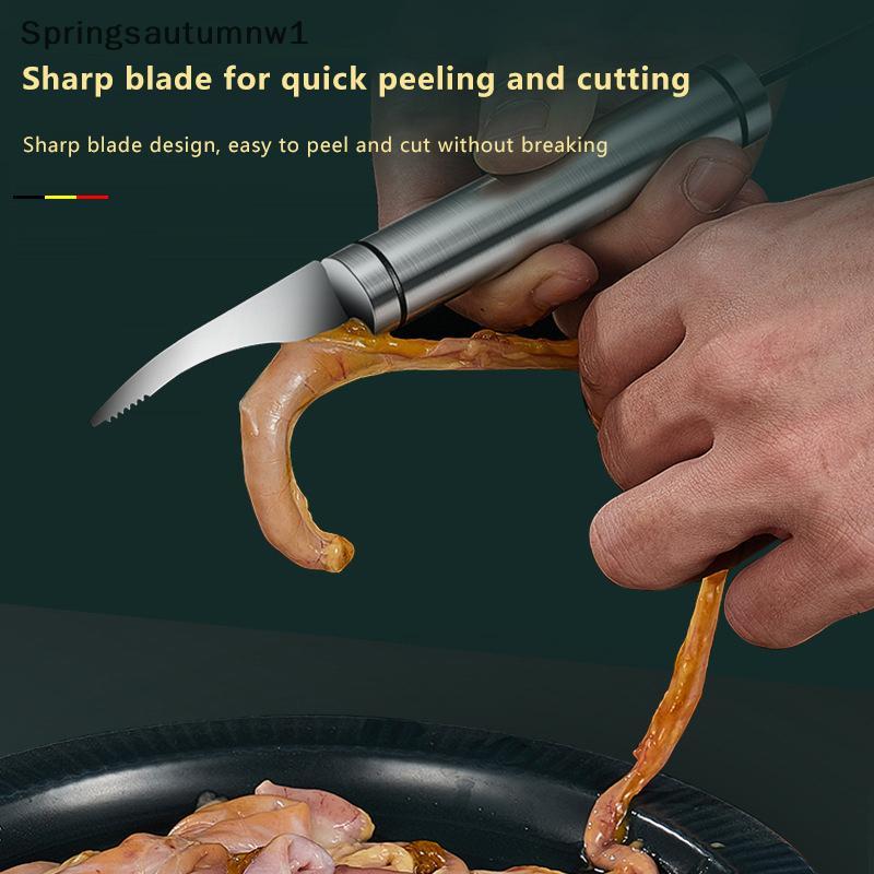 SPR ครัวเรือนอเนกประสงค์กุ้ง Deveining สแตนเลส MNW