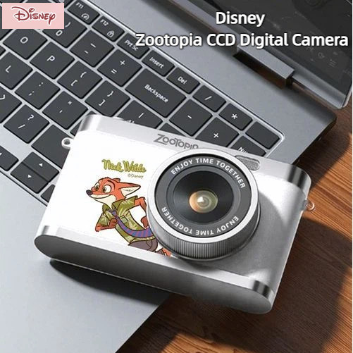 Disney Disney Zootopia ccd Digital Camera 48MP Pixel HD Wireless Portable Camera ของขวัญพกพา