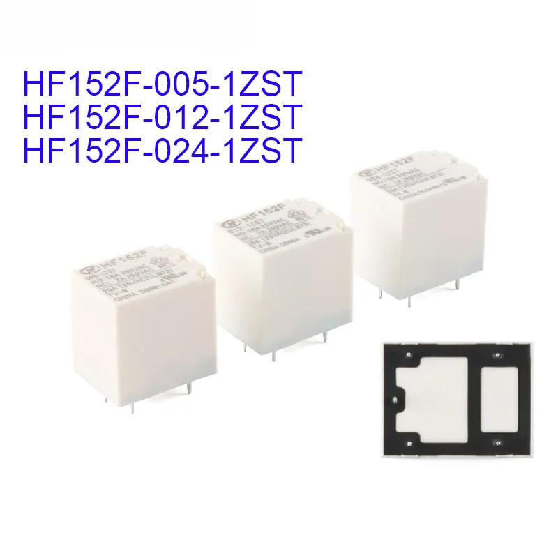 รีเลย์กําลังสูง HF152F HF152F-005-1ZST HF152F-012-1ZST HF152F-024-1ZST 1ZST DC 5V 12V 24V 5 Pin