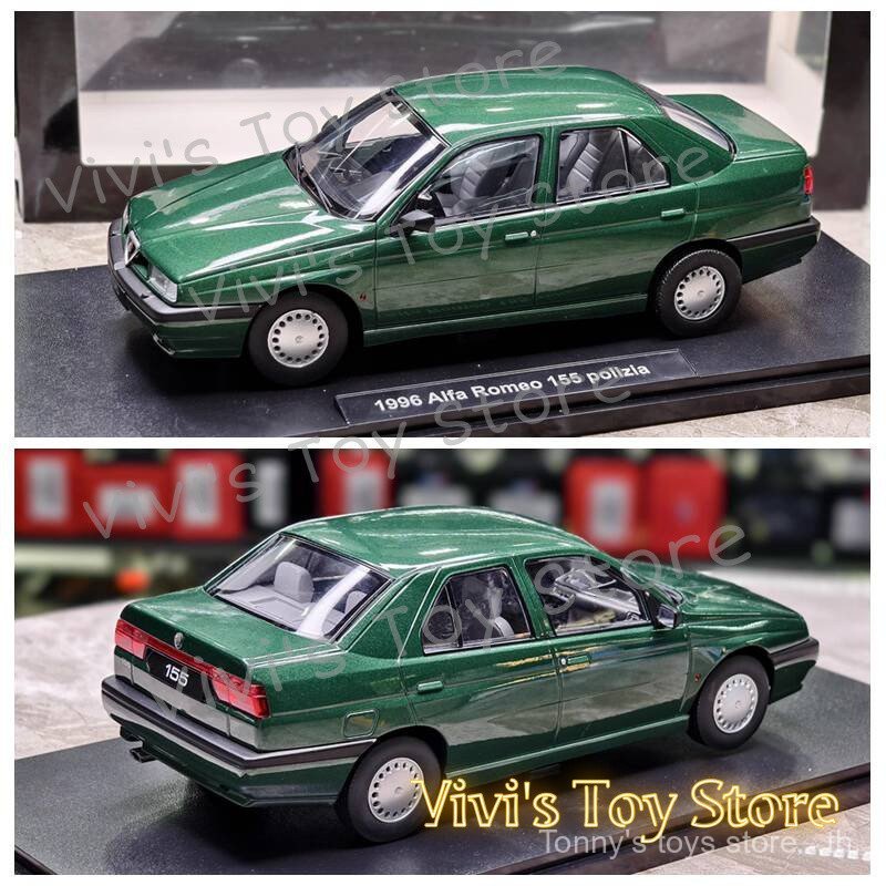 {{ของเล่นสดใส }} KK MODEL 1: 18 Alpha Romeo 155 1996 Alloy Fully Enclosed Car MODEL 251229 Z5GO