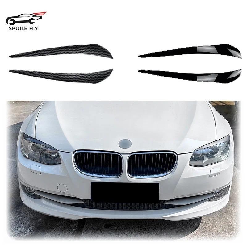 2X 2010 ถึง 2013 สําหรับ BMW E92 E93 3 Series325i 330i 330d 335i 335d LCI 3D สติกเกอร์ปรับแต่งไฟหน้า