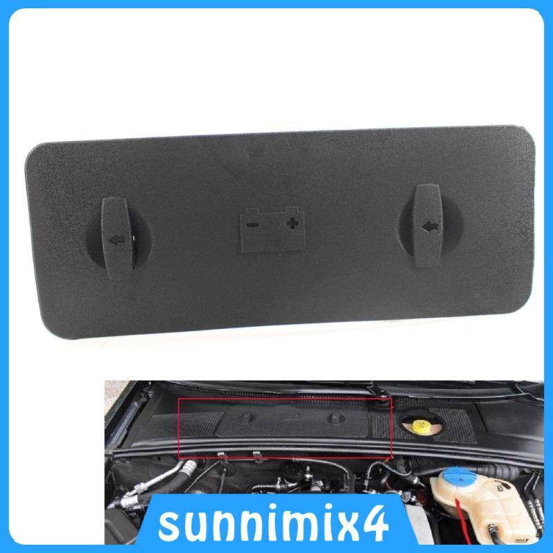 [H2Sports] 8E1819422ฝาครอบถาดชาร์จแบตเตอรี่สีดําเหมาะกับ 2001-2008 A4, 8E, B6,