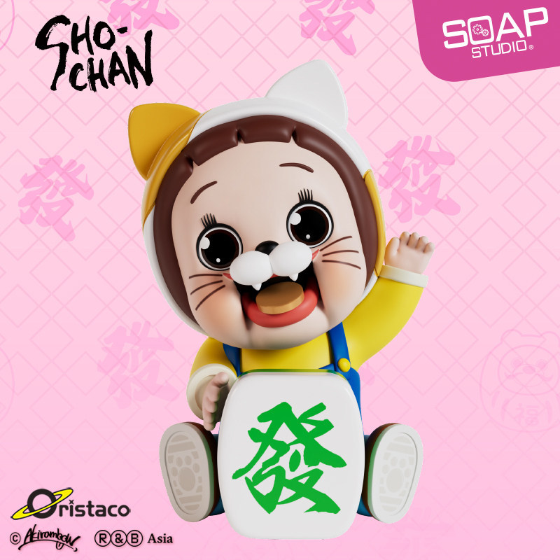 ✨8.8 ร้าน✨[ของแท้] SoapStudio SoapStudio Sho-Chan Lucky Cat Figure✨