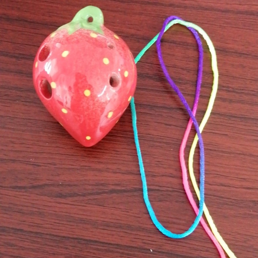 Wensheng Ocarina 6-Hole เริ่มต้น Alto C-Tuned หกหลุม AC-Tuned Introductory เด็กผู้ใหญ่ Simple Musica