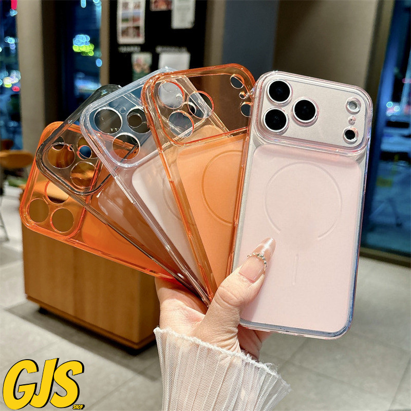 หรูหราขนาดใหญ่-หน้าต่าง 2.0 ม้วน Anti-drop Sandblasted TPU เคสโทรศัพท์นุ่มสําหรับ IPhone11 12 13 14 15 16 17Pro MAX PLUS AIR