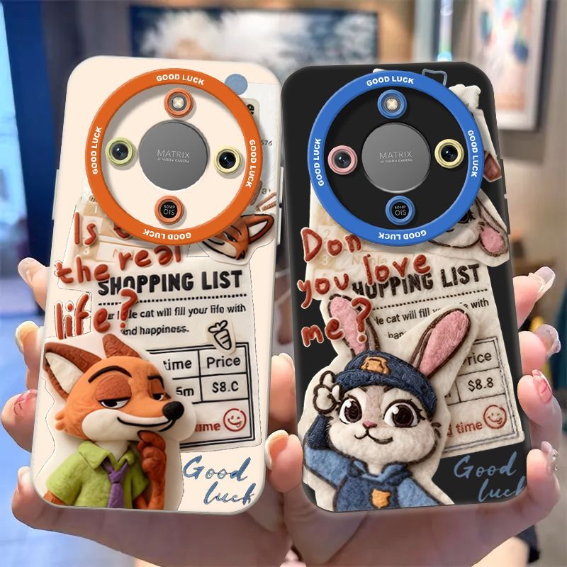สําหรับ Honor X9D X9C 5G เคสโทรศัพท์ปลอกการ์ตูนซิลิโคนนุ่มรวมทุกอย่างเกราะป้องกัน