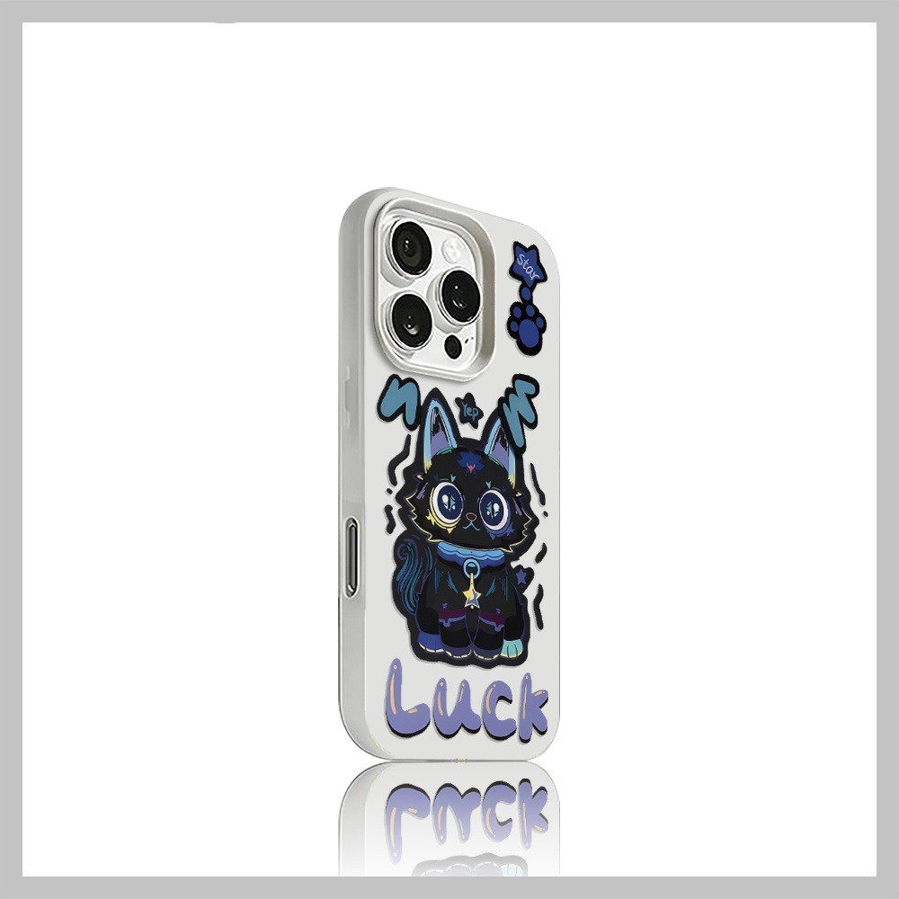 Lucky Meow Star เหมาะสําหรับ Phone17promax Apple 16pro จะไม่ชนกรณีเคสโทรศัพท์ 1513 ชิ้น 1.4