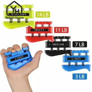 YELGIRLB เทรนเนอร์นิ้วมือ, Finger Strengthener แบบพกพานิ้วมือExerciser, คุณภาพสูงสําหรับ Musician Rock Climbing Strengthener Hand Grip ออกกําลังกายอุปกรณ์สําหรับ Forearm และมือ