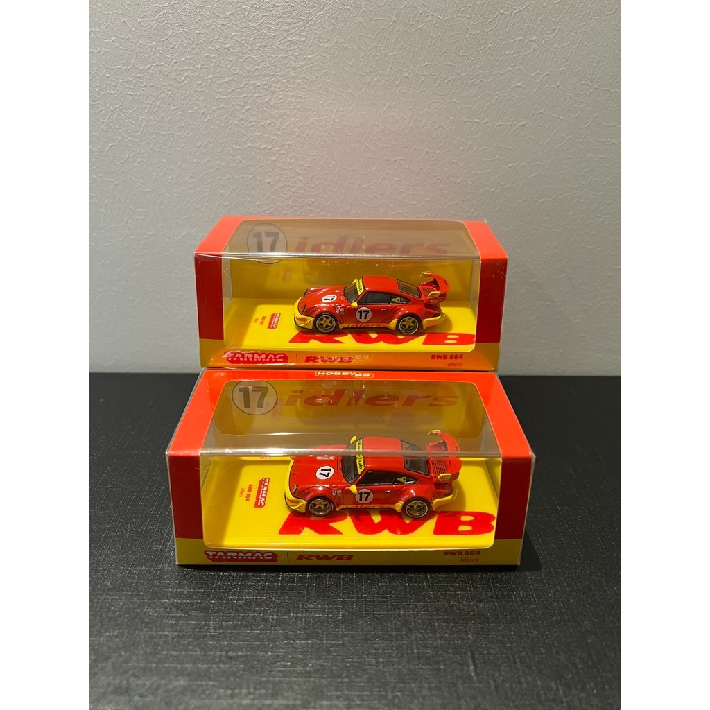 TRAAC Porsche RWB 964 1/64 รถปอร์เช่รุ่น Tarmac Porsche RWB 964 คนเดินเบายี่ห้อใหม่ยังไม่ได้เปิดราคา
