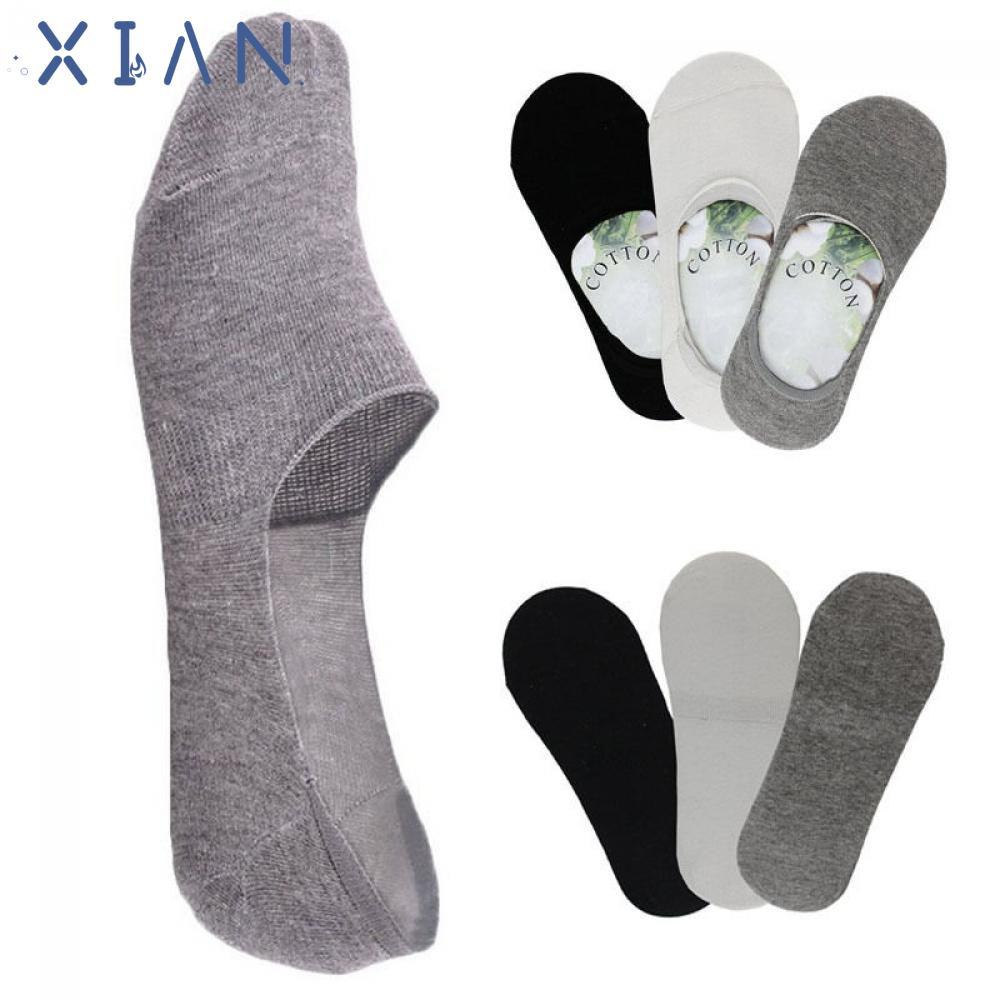 XIANEN Boat Socks Casual Cotton Soft Loafer