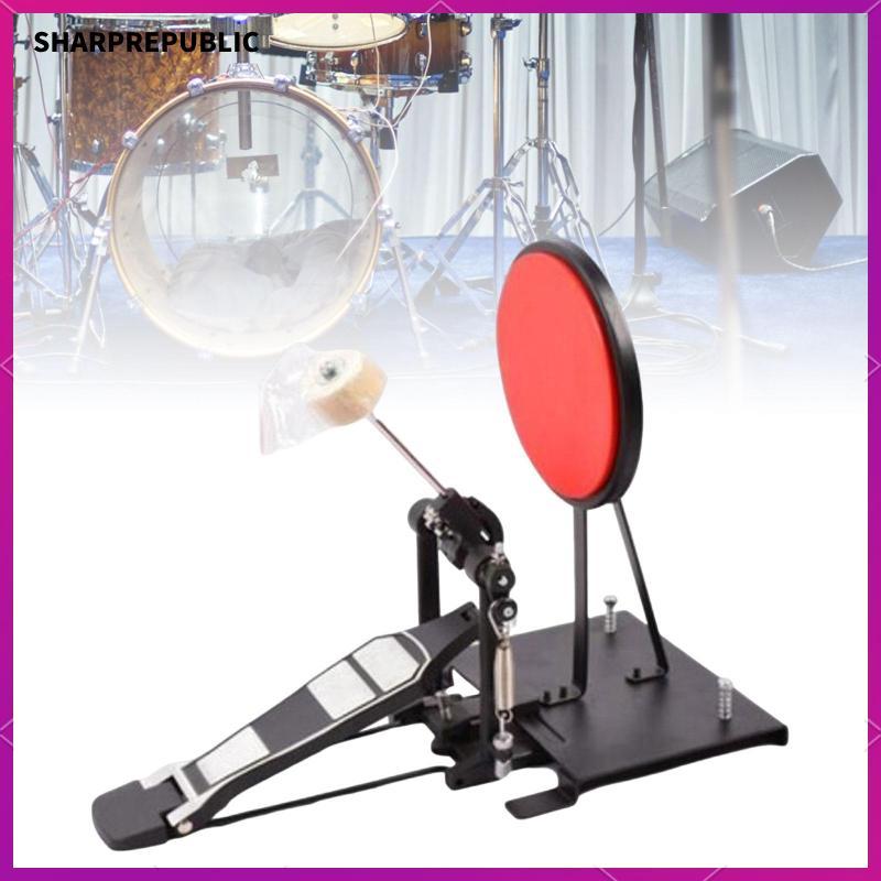 [Sharprepublic] Kick Drum Pad แทนที่ชิ้นส่วนดนตรีทนทาน Mute Adjustable Drum Pad สําหรับ