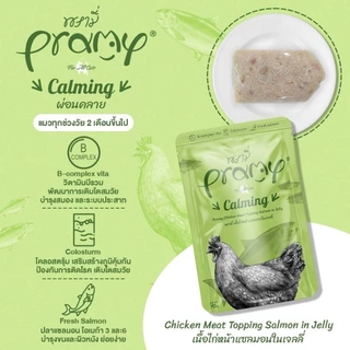 [ยกโหล12ซอง] Pramy อาหารเปียกแมวพรามี่ ขนาด 70กรัม ส่งไว (คละรสชาติได้)