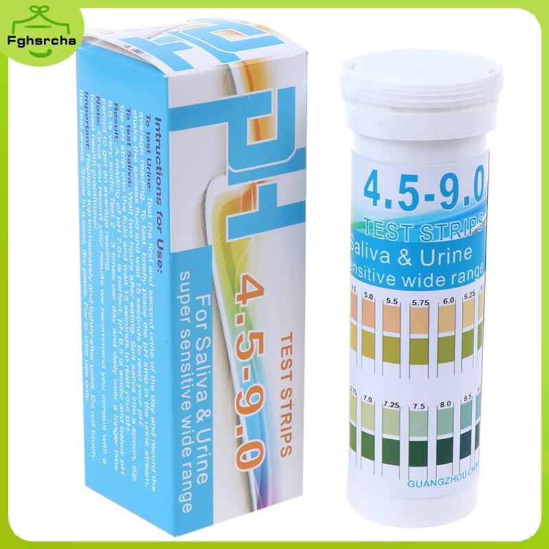 150 แถบ กระดาษทดสอบ PH บรรจุขวด ช่วง PH 4.5-9.0 สําหรับตัวบ่งชี้น้ําลายปัสสาวะ