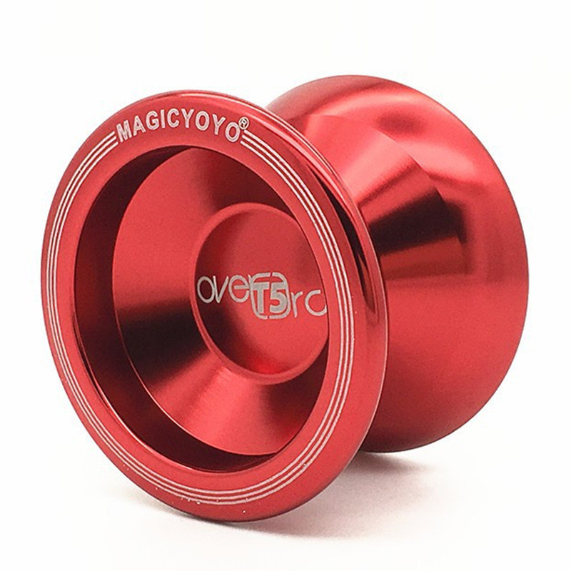 ⭐Cross-Border Supply ของแท้ Magic yoyo ปีศาจมือ T5 yoyo กีฬาแฟนซีการแข่งขันมืออาชีพโลหะผสม yoyo⭐