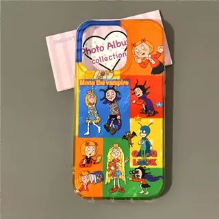เคสไอโฟน เคส iPhone 17/17 Pro/17 Pro Max 16 15 14 ลายสวนสุริยะ ลายมอนาเด็กเวทย์จิ๊กซอว์ ความเป็นตัวเองสูงสุด