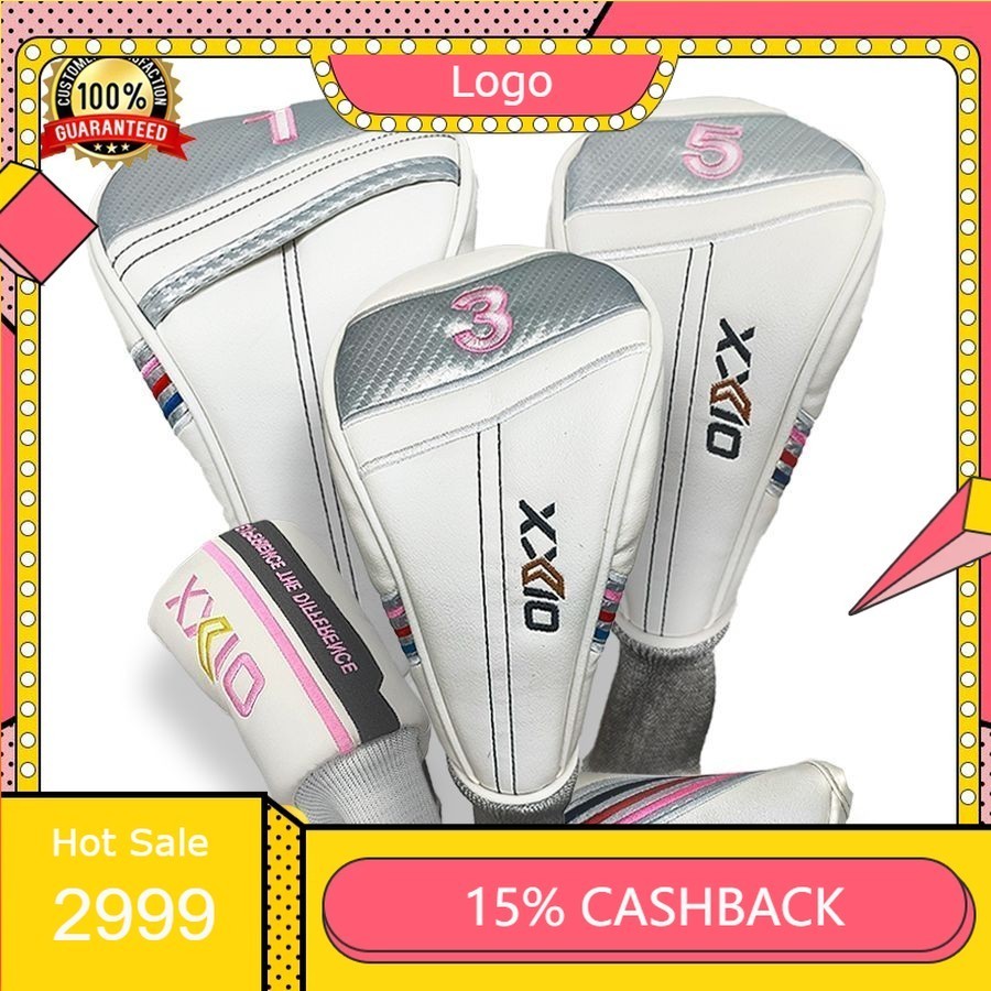 Best Original- Xxio Golf Club Cover XXl0 Women's Club Protective Cover No. 135 Half-round Wooden Clu