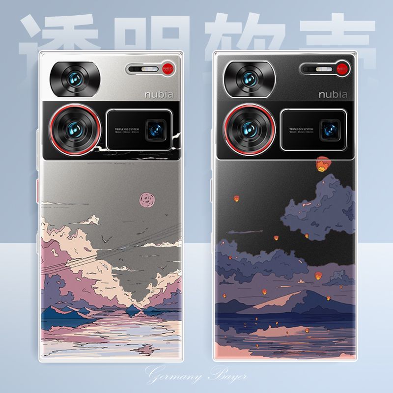 สําหรับ ZTE Nubia Z60Ultra เคสโทรศัพท์สไตล์ใหม่ z60ultra โปร่งใสรวมทุกอย่าง Ultra-Thin Soft Case อิน