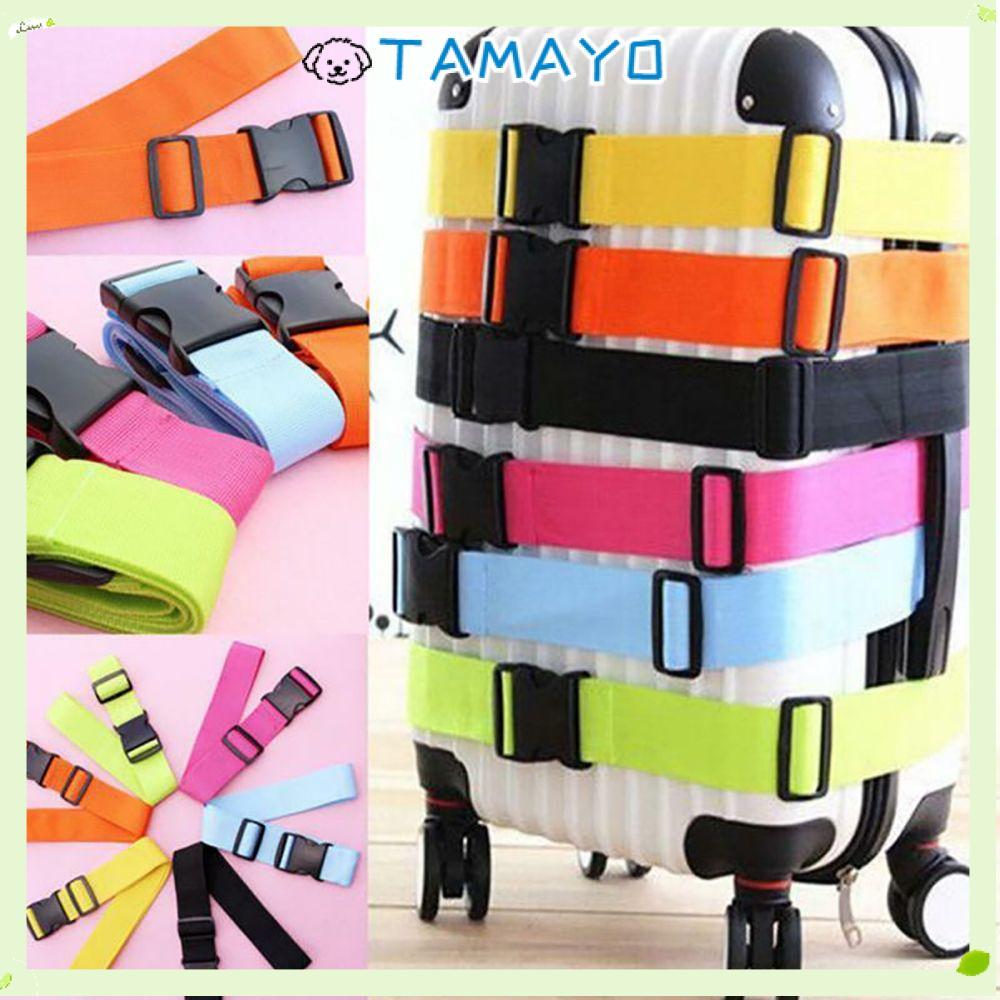 TAMAYO Baggage Belts Anti-lost Suitcase Belts Rainbow Travel Suitcase Accessories