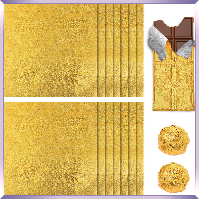 200 ชิ้น Like Confectionary Bulk Candy Wrappers สําหรับคาราเมล Bonbon ช็อกโกแลตฟอยล์