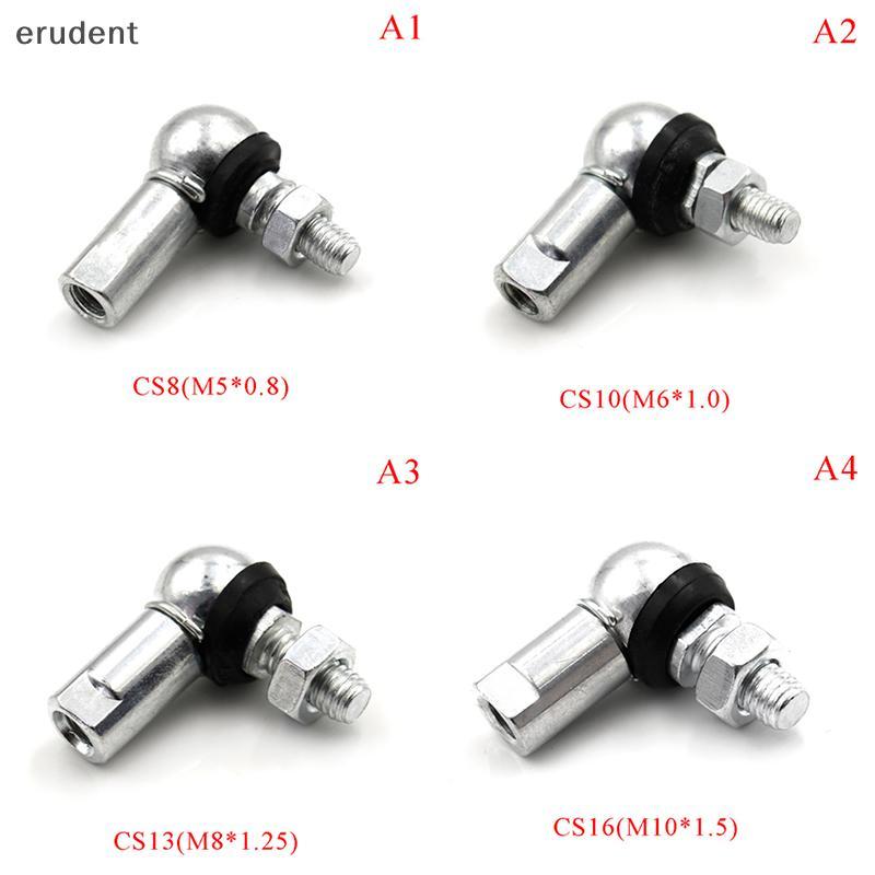 Erudent Rod End Bearing Ball Head Joint M5 M6 M8 M10 Stable Rotation มุมขวา CS8 CS10 CS13 CS16 สําหร