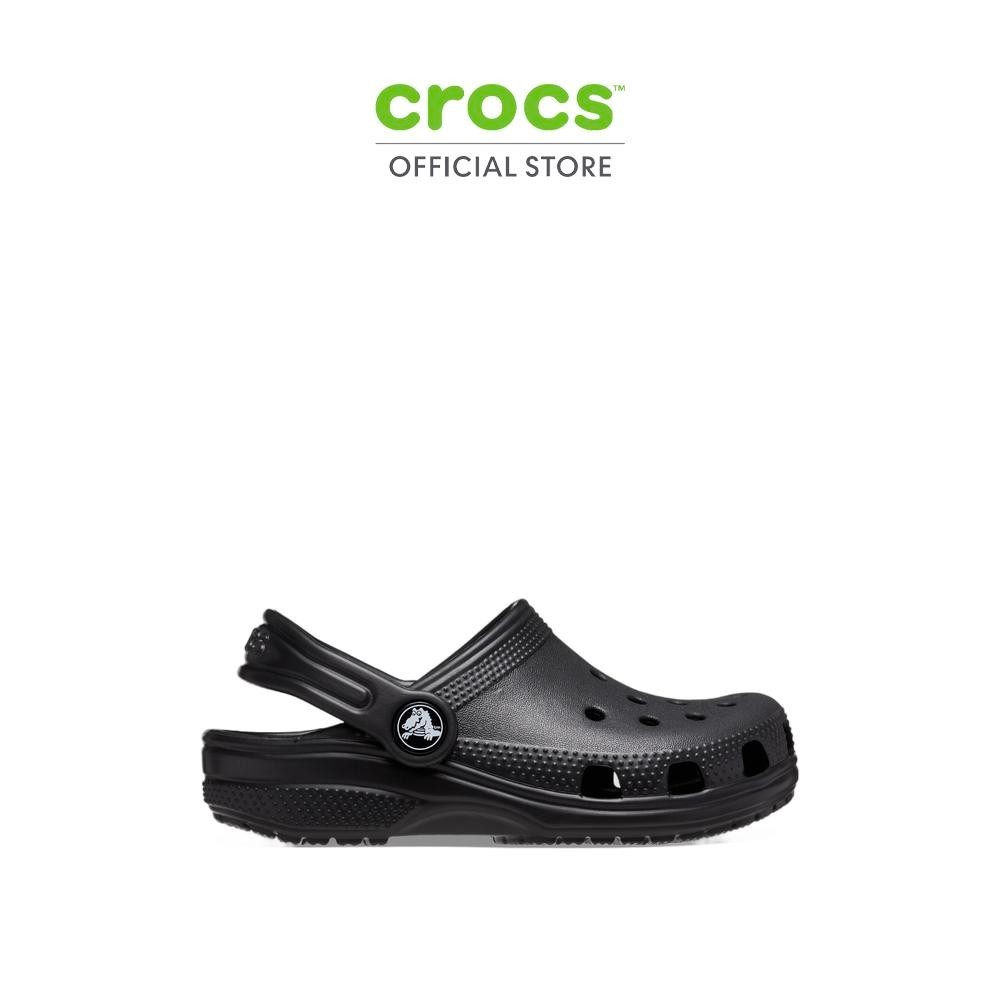 CROCS รองเท้าลำลองเด็ก CLASSIC CLOG รุ่น 206991-001 - BLACK