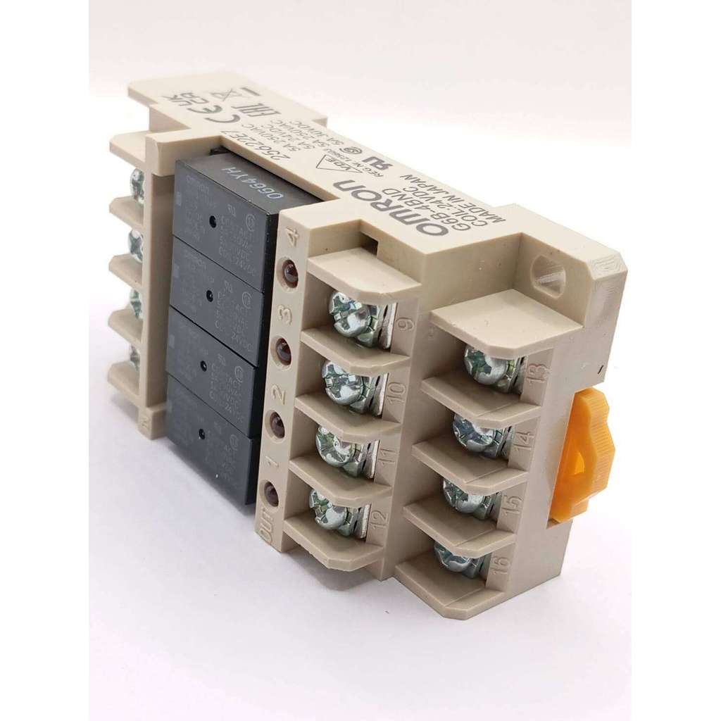 งานแท้ G6B-4BND+รีเลย์G6B-1114P   ส่งจากไทยมี 5v 12v และ 24v พร้อมส่งที่ไทย ออกบิลได้ มือ1