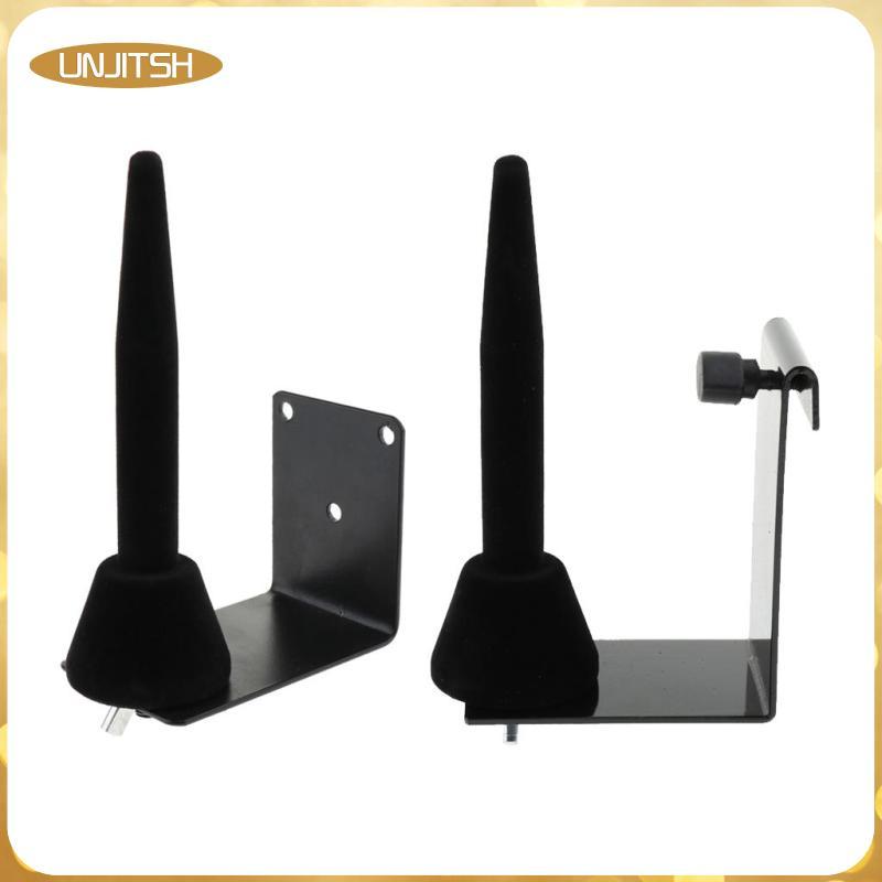 [unjitsh] Portable Flute Wall Mount hanger Holder Stand Woodwind Instrument Parts
