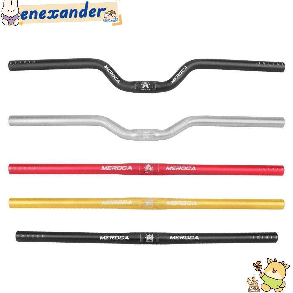 EXER Riser Handlebar อลูมิเนียมทนทาน ขนาด 25.4x540/580 มม. อุปกรณ์เสริมสำหรับจักรยานเสือภูเขา