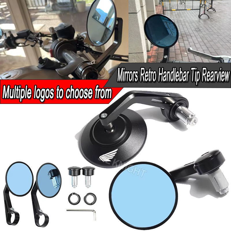 สําหรับHonda CB190R CB300F CB400 CB500F CB600F CB650F CB650R CB1000R CNCรถจักรยานยนต์บาร์EndกระจกRet