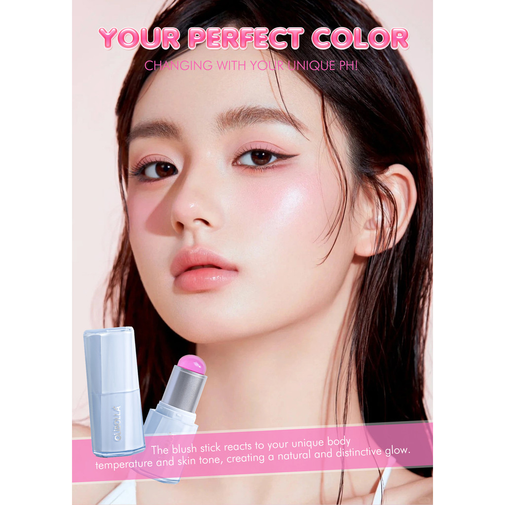 OLIBOLLA Thermochromic Jelly Blush Stick High Gloss รูปที่ 8