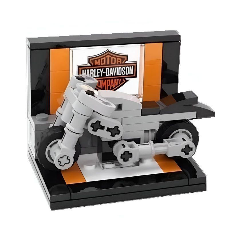 แบรนด์ใหม่ของแท้LEGO Harley Davidson Motorcycle Creator Series Building Blocks ybl260411