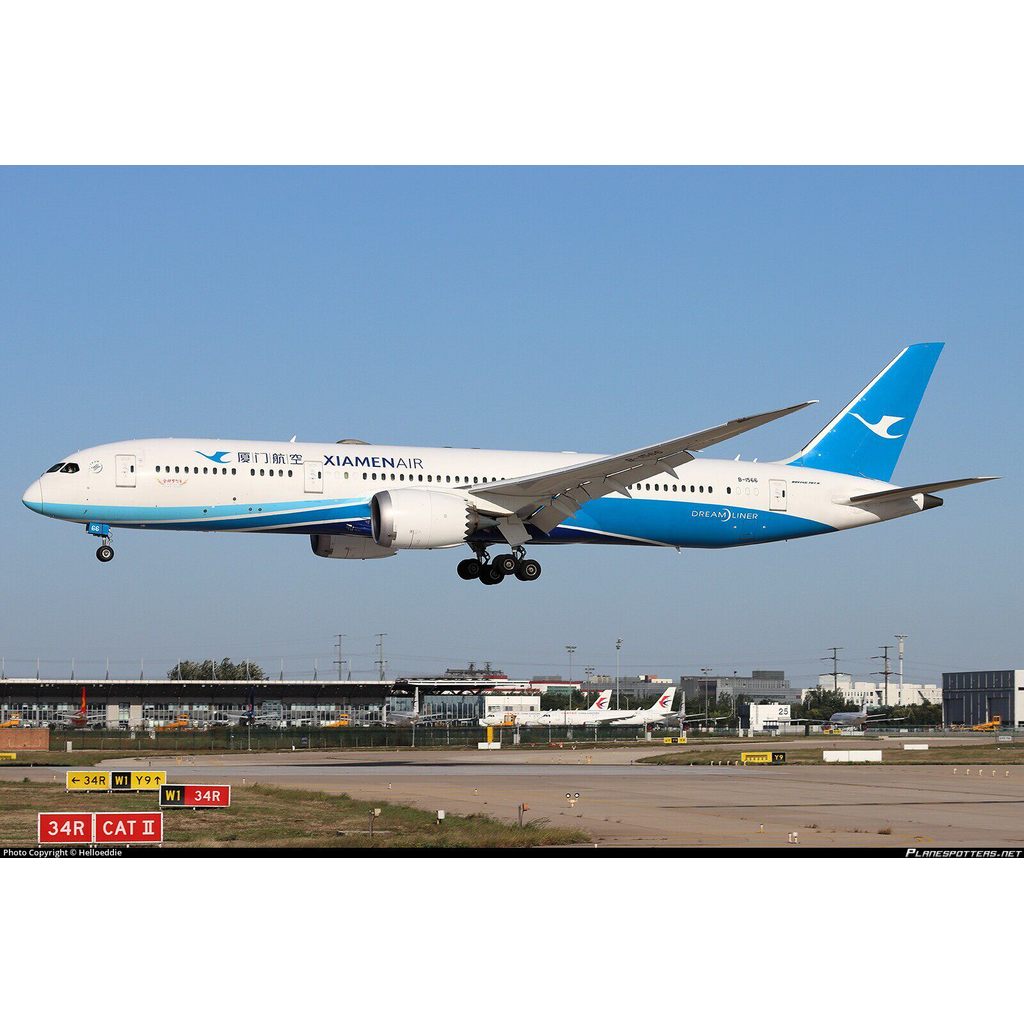 #1:: : รุ่น 400#JC厦门航空B787- 9 เลขลงทะเบียน : ข-15