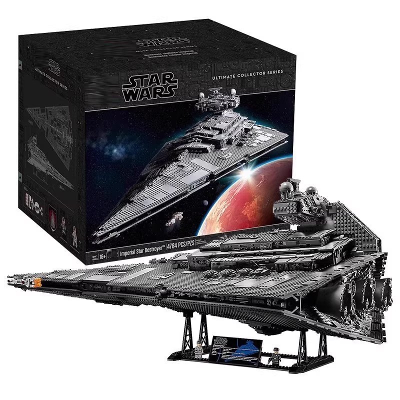 เข้ากันได้กับ Lego Star Wars Series StarWars75252 Empire J-Starship ประกอบของเล่นบล็อกตัวต่อ