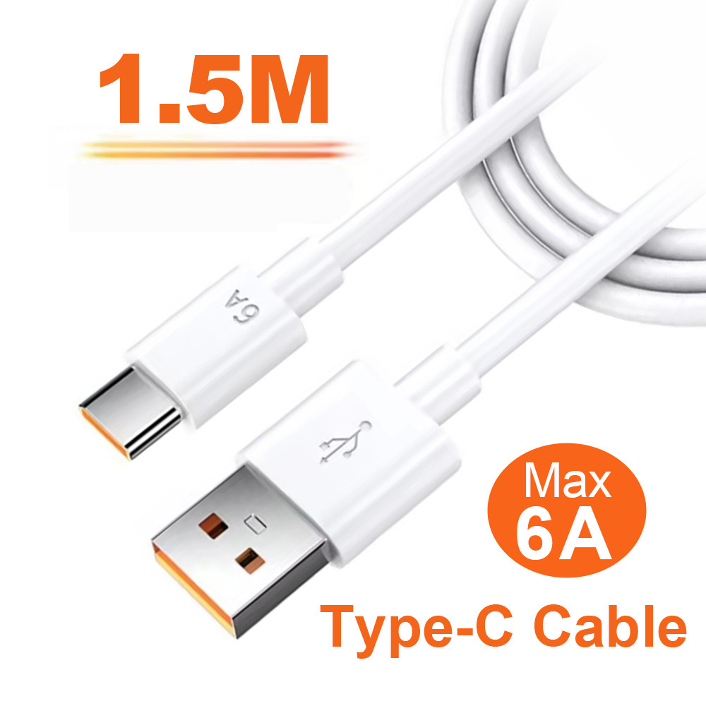 สายชาร์จ Type C 1.5 เมตรสําหรับกล้อง Wifi IP / จอภาพเด็ก/แท็บเล็ต/การชาร์จ UAV,ผลิตภัณฑ์อิเล็กทรอนิกส์ที่รองรับสากลสายไฟ