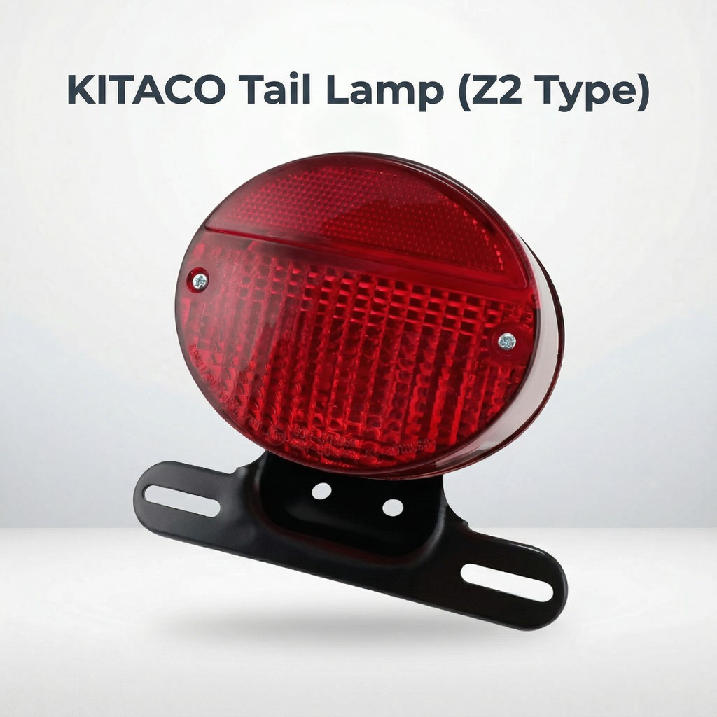 KITACO Tail Lamp (Z2 Type) Universal Red 801-0500100