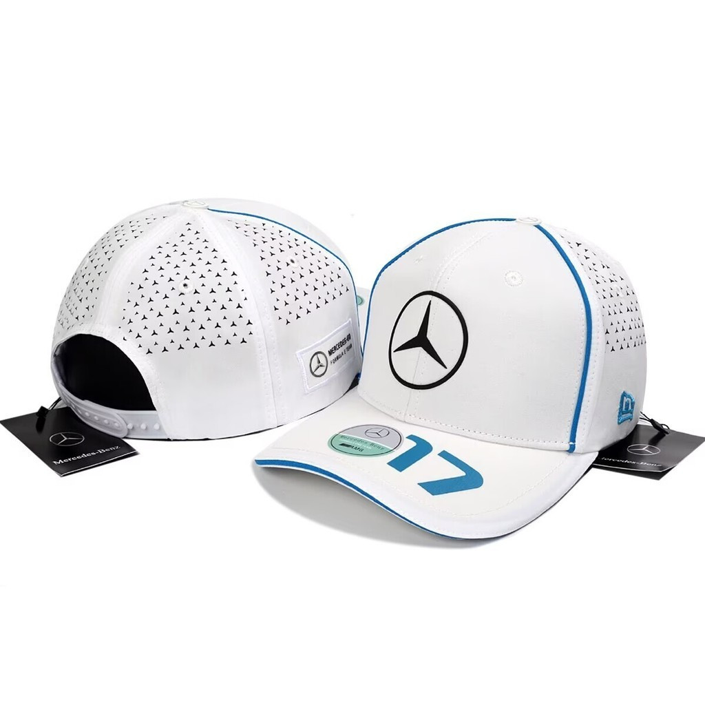 หมวกเบสบอลแบบปรับไซส์ได้ จากทีม Mercedes-EQ Formula E Team De Vries