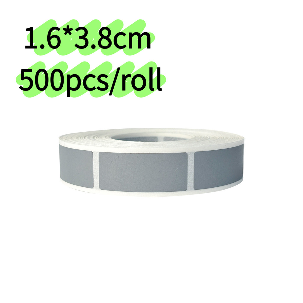 16*38 มม.สีเทา DIY Scratch Off Label โรงงานขาย Scratching สติกเกอร์สําหรับ Scratch Card DIY